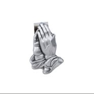 Praying Hands Visor Clip - Pack of 4