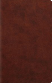 ESV Giant Print Personal Size Bible (TruTone, Chestnut)