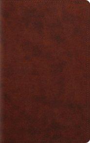 ESV Giant Print Personal Size Bible, Red Letter (TruTone, Chestnut)