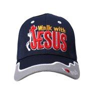Walk With Jesus Navy Cap
