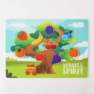 Fruit Of The Spirit Chunky Wood Puzzle