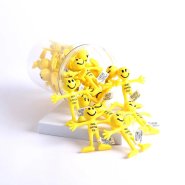 Smile God Loves You Bendable Man - Pack of 24