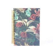 Grow In Grace Floral Spiral Bound Jounal
