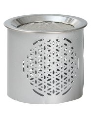 Silver Iron Incense Burner H 6 cm