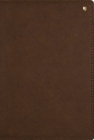 NET Study Bible (NET, Brown Leathersoft, Comfort Print, Thumb Indexed)