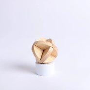 3D Stumbling Block Wooden Puzzle Sphere