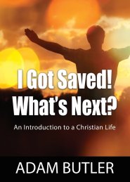 I Got Saved! What's Next?: An Introduction to a Christian Life