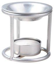 Silver Steel Incense Burner H 7 cm