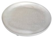 Matt Aluminium Candlestick Plate D 17 cm