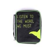 Listen To The Word Canvas Bible Cover - Large