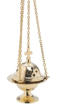 Thurible with Cross H 11 cm