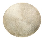 Aluminium Gold Candle Plate D 14 cm