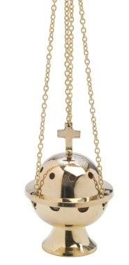 Thurible with Cross H 13 cm