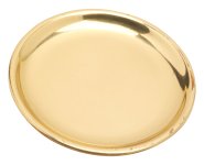 Polished Candlestick Plate D 10 cm