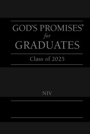 God's Promises for Graduates: Class of 2025 - Black NIV