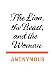 The Lion, the Beast, and the Woman