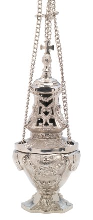 Nickel Plated Thurible H 30 cm