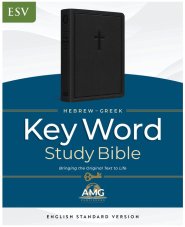 ESV Hebrew-Greek Key Word Study Bible, Black, Indexed