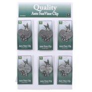 Heart Visor Clips - Pack of 24