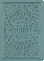 ESV Illuminated™ Bible, Art Journaling Edition (TruTone, Paris Sky, Colossians 3:16 Design)
