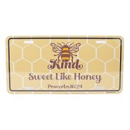 Bee Kind Number Plate Tag