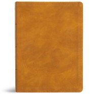 NASB Study Bible, Camel Suedesoft Leathertouch