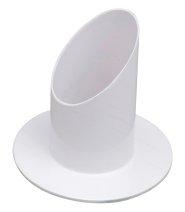 White Candle Holder D 3 cm