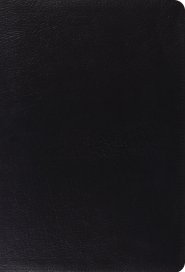 ESV Giant Print Thinline Bible, Red Letter (Genuine Leather, Black)
