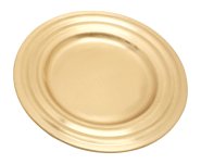 Matt Candlestick Plate D 13 cm