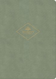 CSB Women's Study Bible, Sage SuedeSoft LeatherTouch, Indexe