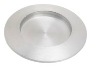 Matt Aluminium Candle Holder D 6 cm Inside