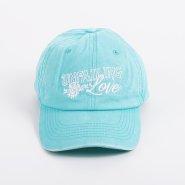 Unfailing Love Prewashed Teal Cap