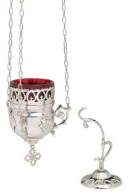 Nickel Plated Eternal Light H 15 cm