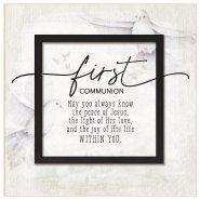 Plaque-Layered Grace-First Communion (6 x 6)