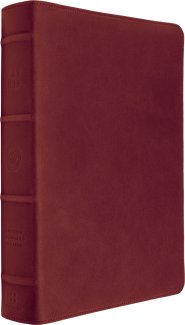 ESV Heirloom Bible, Scriptura Sacra: Personal Size Reference Edition (Cowhide, Carmine Red)