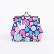 Purple Spotted Princess Coin Purse