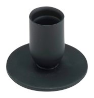 Black Iron Candle Holder H 4.5 cm