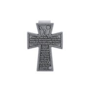 Footprints Cross Visor Clip - Pack of 4