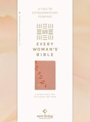 NLT Every Woman's Bible, Filament Enabled (LeatherLike, Pink Petals, Red Letter)