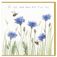 Cornflower Meadow Single Card