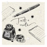 Just A Note - Ink And Pad