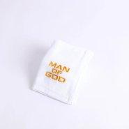 Pastor Towel Man Of God White Cotton