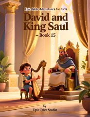 Epic Bible Adventures for Kids: David and King Saul - Book 15: A Story of Kindness, Courage, and Trusting God's Plan