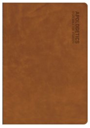 CSB Apologetics Study Bible For Students, Brown, Indexed