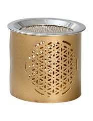 Gold Iron Incense Burner H 6 cm