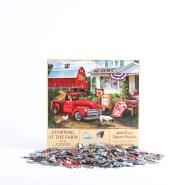 Stopping At The Farm Jigsaw Puzzle - 500 Pieces
