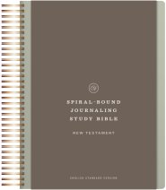 ESV Spiral-Bound Journaling Study Bible, New Testament (Hardcover)