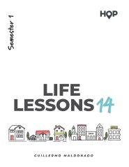 Life Lessons 14 - Semester I: House of Peace Manual