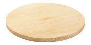 Natural Wood Candle Plate D 10 cm