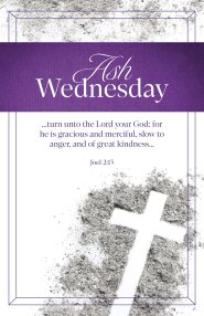 Ash Wednesday Bulletin: For He is Gracious (Package of 100)
